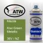 Preview: Mazda, Kiwi Green Metallic, 36V / NZ: 400ml Sprühdose, von ATW Autoteile West.